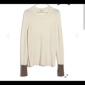 Madewell Fremont Color Block Sweater